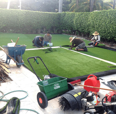 artificial grass installation Orlando